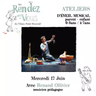 Ateliers d’Eveil musical Parent-Enfant
