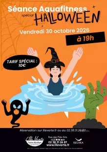 Séance aquafitness spécial Halloween