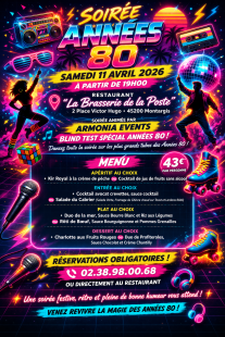 Soirée années 80