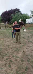 Spectacle de vol de rapaces