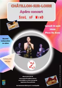 Apéro concert avec le groupe Soul of Mind