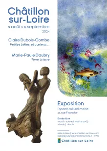 Exposition artistique avec Marie-Paule Daubry et Claire Dubois-Combé