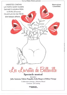 Spectacle musical - Les levrettes de Belleville par la Cie Les petites Miettes