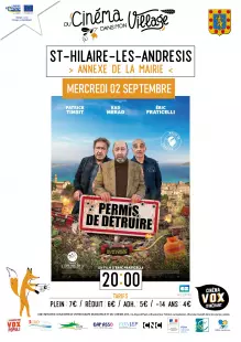 Du cinéma dans mon village : PERMIS DE DETRUIRE