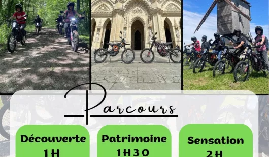 Excursions en cyclomoteur électrique Full Mobility