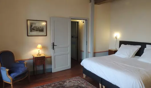 Les chambres du Château de la Bussière