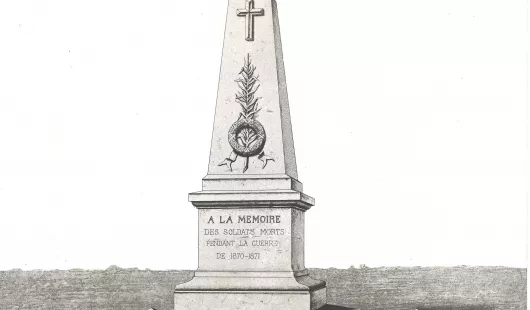 Monument ossuaire commémorant le conflit de 1870