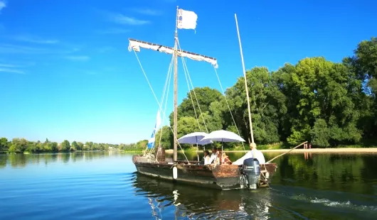 Balade en bateau sur la Loire à bord de la Sterne