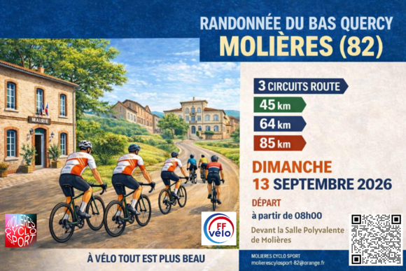 Affiche 1 Randonnée du Bas Quercy