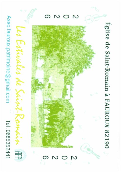 Les Estivales de Saint Romain_Fauroux