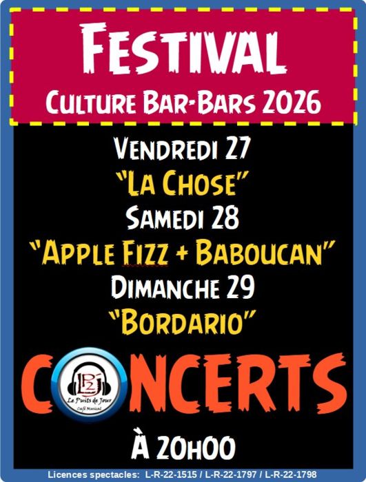 Festival Culture Bar-Bars au Puits de Jour_Lauzerte