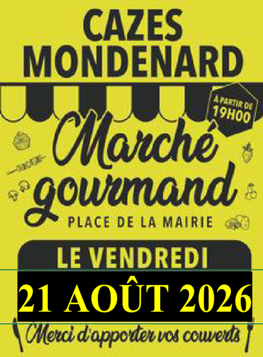 Marché Gourmand à Cazes-Mondenard_Cazes-Mondenard