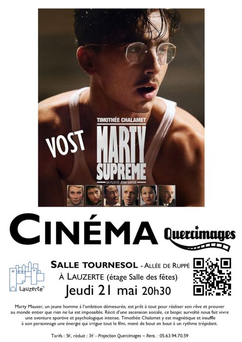 Cinéma à Lauzerte : 