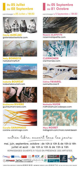 Exposition à la galerie Art Points de Vue_Lauzerte