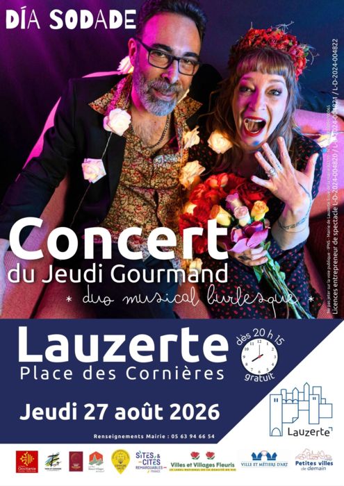 Les Jeudis Gourmands Musicaux_Lauzerte