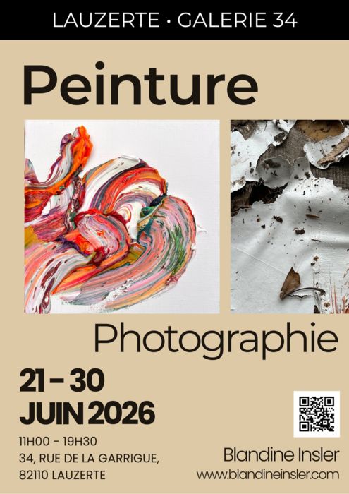 Exposition à la Galerie 34_Lauzerte