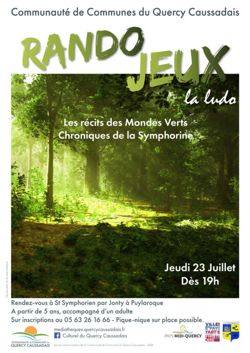 Rando-jeux Les Récits des Mondes verts - Chroniques de la Symphorine