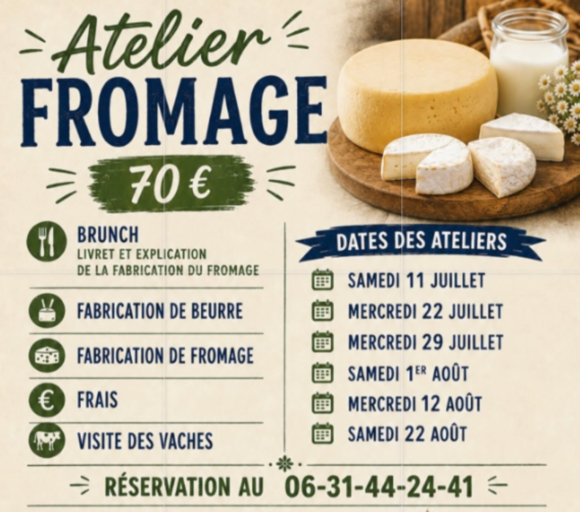 Atelier fromage au Clair de la Brune à Lauzerte_Lauzerte
