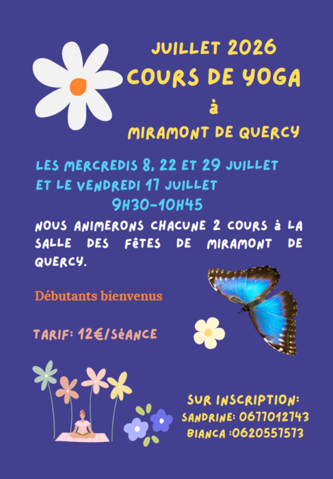 Cours de yoga à Miramont de Quercy_Miramont-de-Quercy
