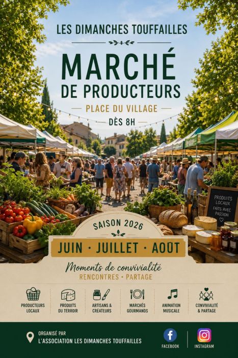 Marché de plein vent de Touffailles_Touffailles