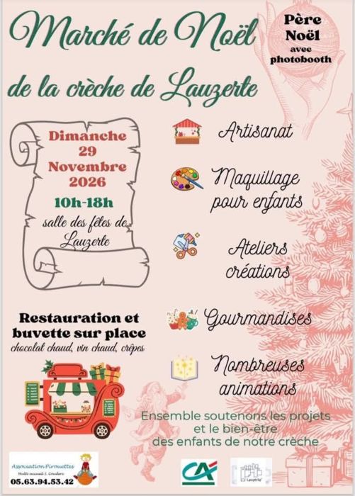 Marché de Noël de la crèche de Lauzerte_Lauzerte