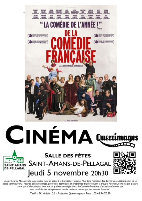 Cinéma à St Amans de Pellagal : 