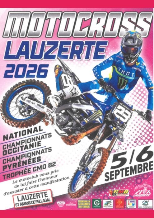 Championnat de motocross de Lauzerte_Lauzerte