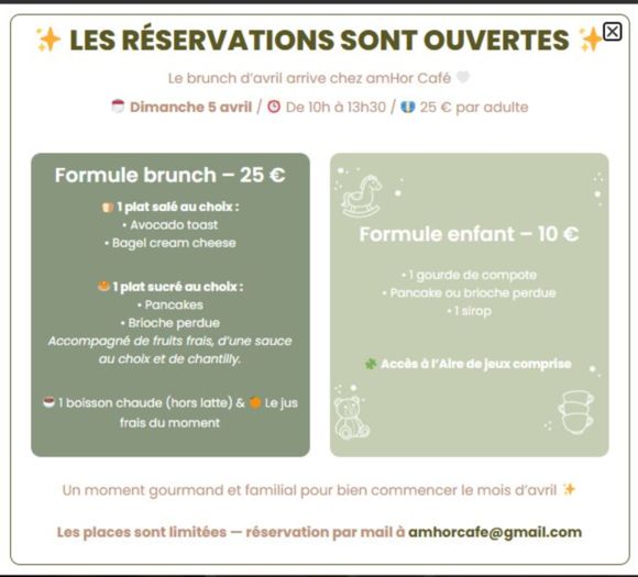 Brunch d'avril chez AmHor Café_L'Isle-Jourdain