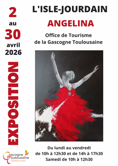 Exposition d'Angelina_L'Isle-Jourdain