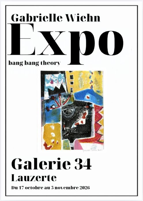 Exposition à la Galerie 34_Lauzerte
