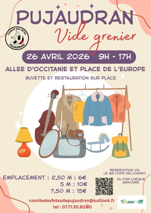 Vide grenier à Pujaudran_Pujaudran