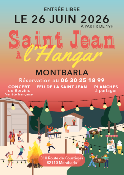 Fête de la St Jean à l'Hangar_Montbarla