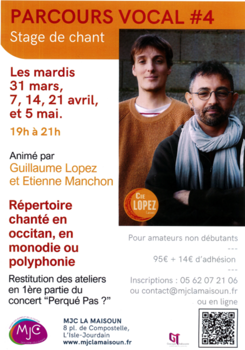 Stage de chant_L'Isle-Jourdain