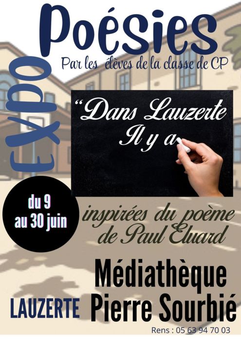 Exposition à la Médiathèque de Lauzerte_Lauzerte