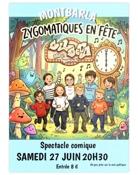 Spectacle comique_Montbarla