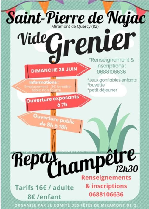Vide-grenier à Miramont-de-Quercy_Miramont-de-Quercy