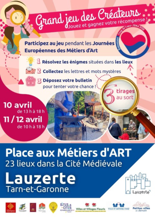 Place aux Métiers d'Art 2026_Lauzerte