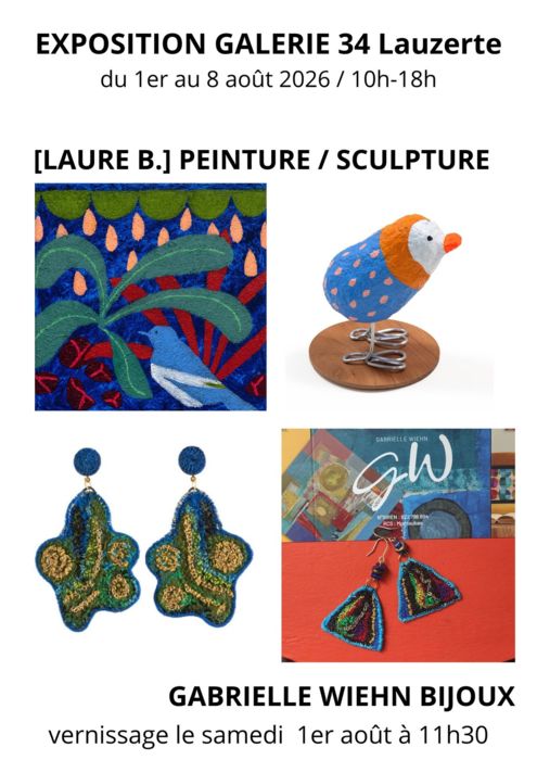 Exposition à la Galerie 34_Lauzerte