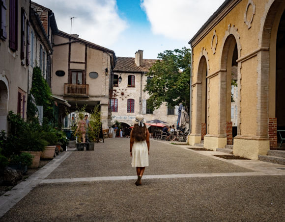 Place des Cornières_Lauzerte