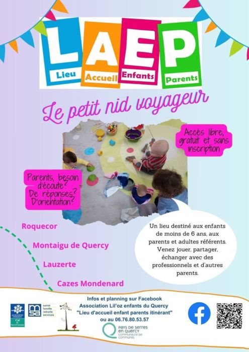 Lieu d'Accueil Enfants-Parents à Lauzerte_Lauzerte