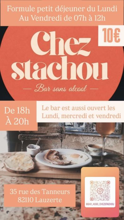 Chez Stachou - bar sans alcool_Lauzerte