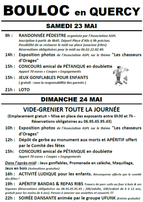 Fête votive de Bouloc en Quercy_Bouloc-en-Quercy