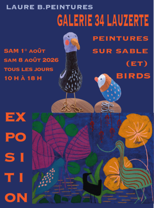 Exposition à la Galerie 34_Lauzerte