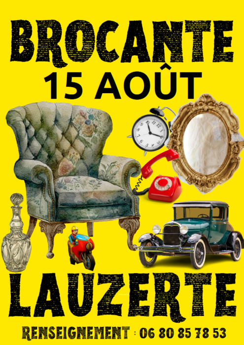 Brocante à Lauzerte_Lauzerte