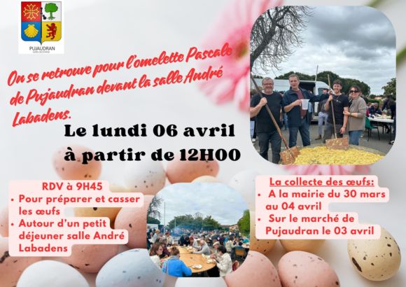 Omelette pascale de Pujaudran_Pujaudran