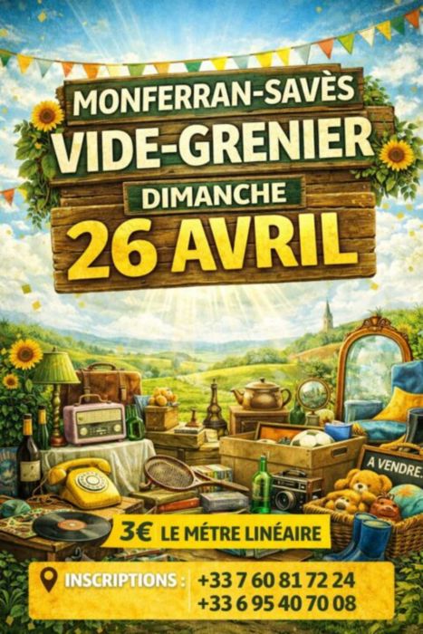 Vide-grenier à Monferran-Savès_Monferran-Savès