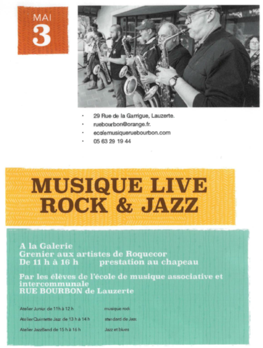 Concert à la galerie Grenier des Artistes_Roquecor
