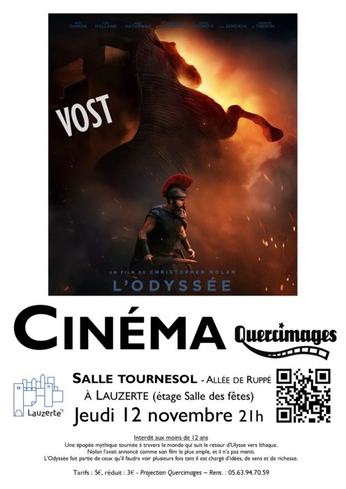 Cinéma à Lauzerte :
