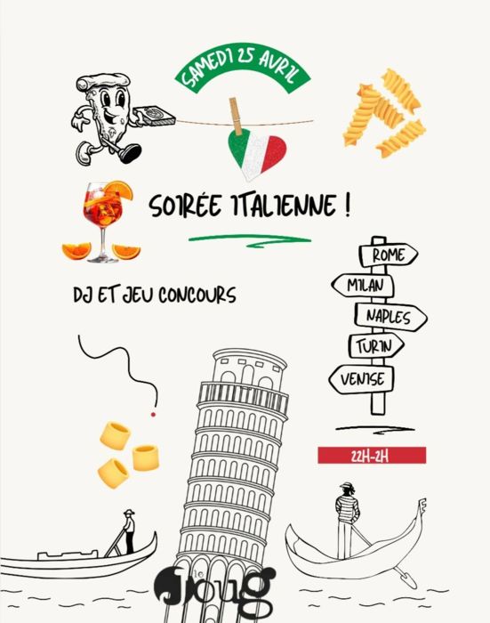 Soirée italienne_L'Isle-Jourdain