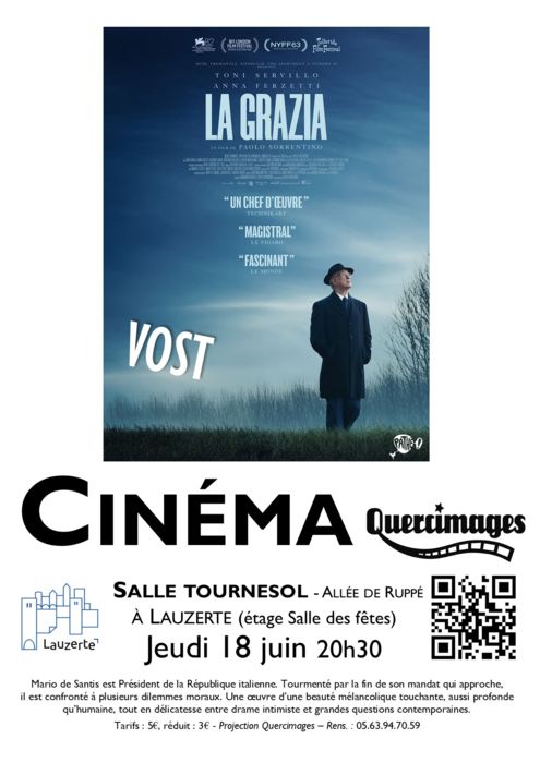 Cinéma à Lauzerte : 